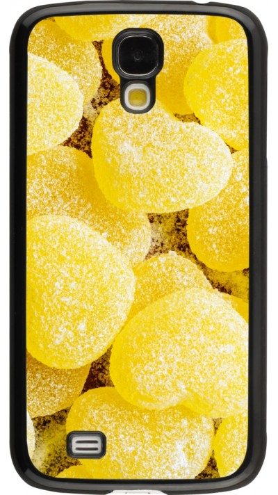 Coque Samsung Galaxy S4 - Valentine 2023 sweet yellow hearts