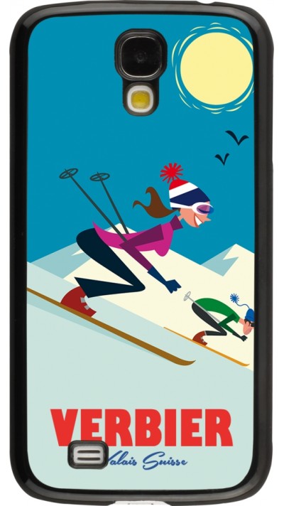 Coque Samsung Galaxy S4 - Verbier Ski Downhill