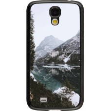 Samsung Galaxy S4 Case Hülle - Winter 22 snowy mountain and lake