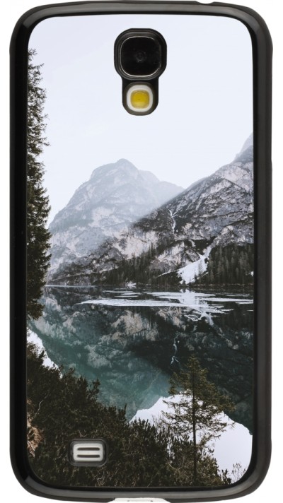 Samsung Galaxy S4 Case Hülle - Winter 22 snowy mountain and lake