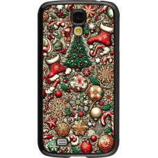 Samsung Galaxy S4 Case Hülle - Weihnachten 2023 Mikromuster