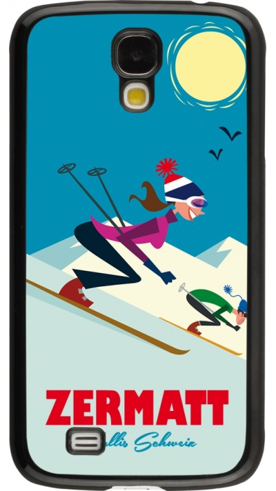 Coque Samsung Galaxy S4 - Zermatt Ski Downhill