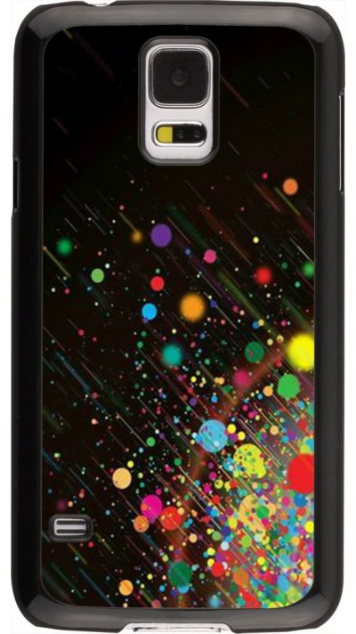 Coque Samsung Galaxy S5 - Abstract bubule lines