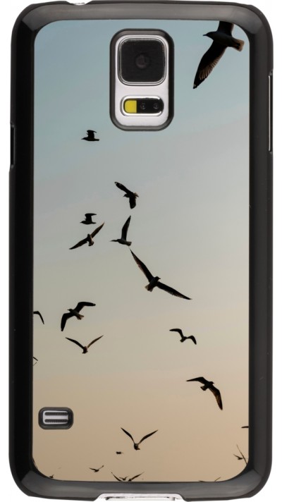 Coque Samsung Galaxy S5 - Autumn 22 flying birds shadow