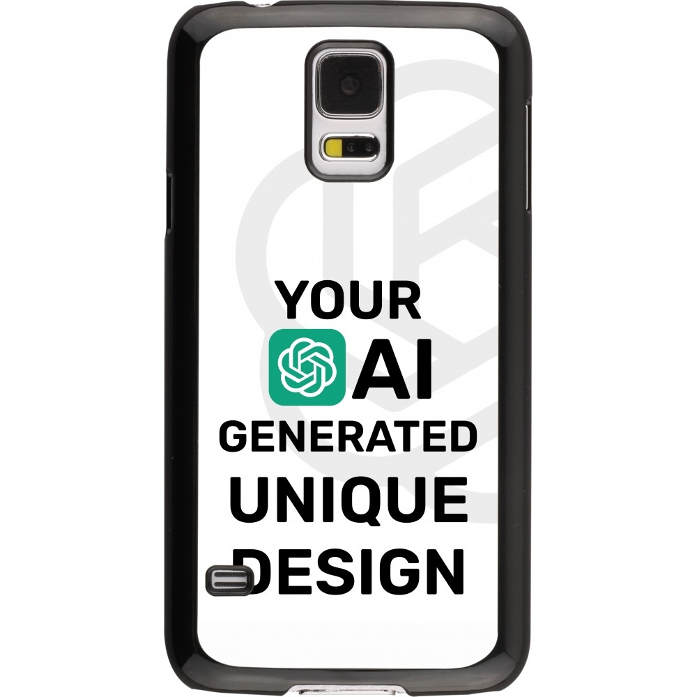 Samsung Galaxy S5 Case Hülle - 100% einzigartig erstellt dank Deiner Kreativität und künstlicher Intelligenz (KI)