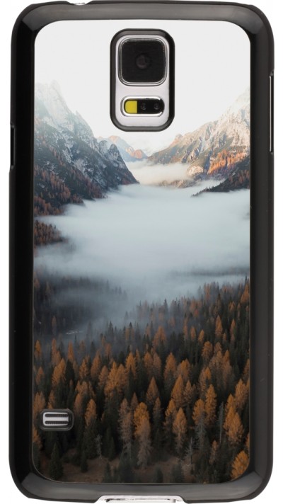 Coque Samsung Galaxy S5 - Autumn 22 forest lanscape