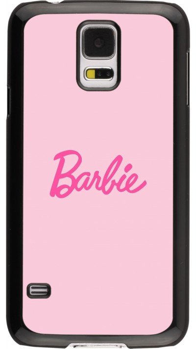Samsung Galaxy S5 Case Hülle - Barbie Text
