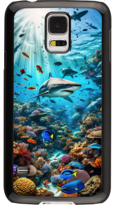 Samsung Galaxy S5 Case Hülle - Bora Bora Meer und Wunder