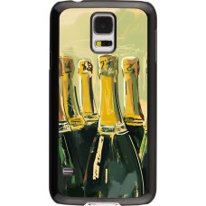 Samsung Galaxy S5 Case Hülle - Champagne Malerei