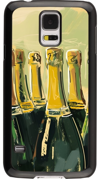 Coque Samsung Galaxy S5 - Champagne peinture