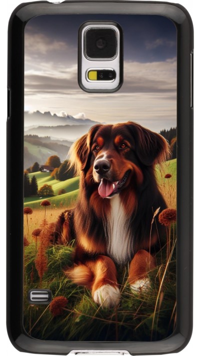 Samsung Galaxy S5 Case Hülle - Hund Land Schweiz