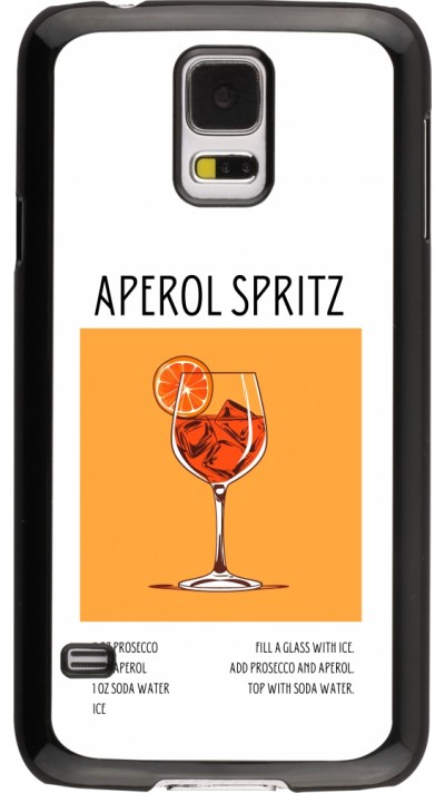 Samsung Galaxy S5 Case Hülle - Cocktail Rezept Aperol Spritz