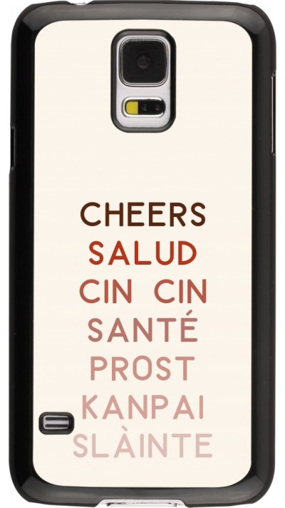 Samsung Galaxy S5 Case Hülle - Cocktail Cheers Salud