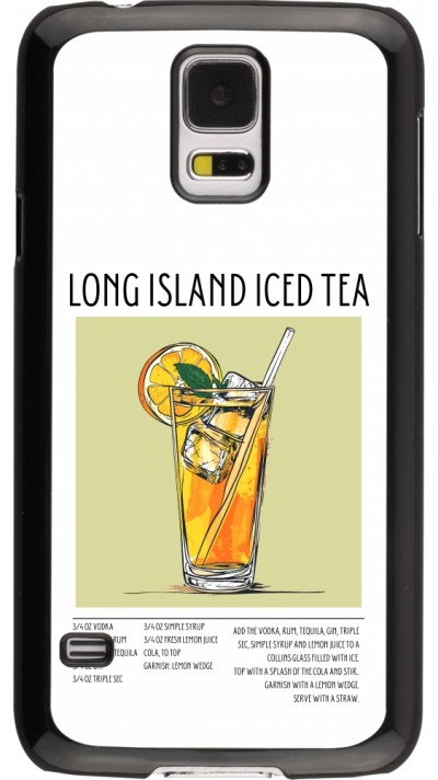 Samsung Galaxy S5 Case Hülle - Cocktail Rezept Long Island Ice Tea