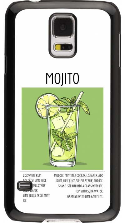 Coque Samsung Galaxy S5 - Cocktail recette Mojito