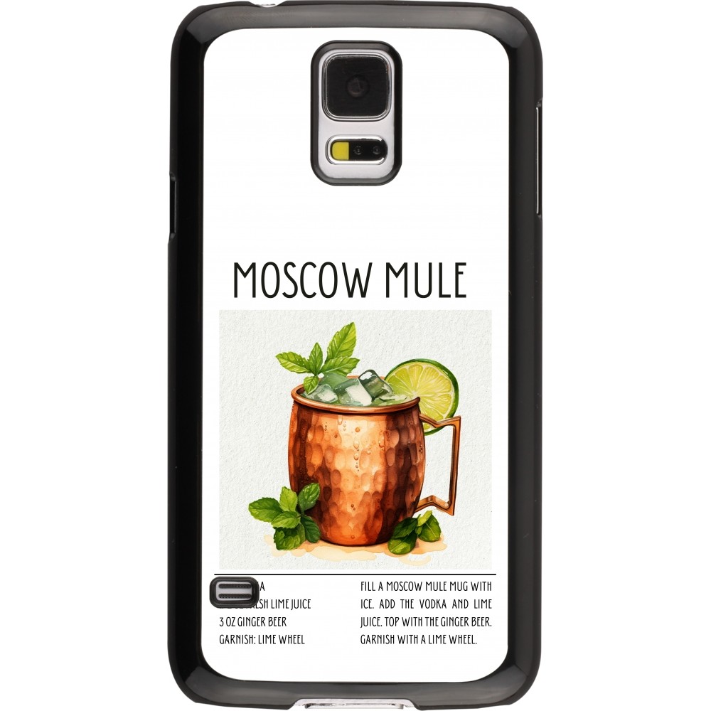 Coque Samsung Galaxy S5 - Cocktail recette Moscow Mule
