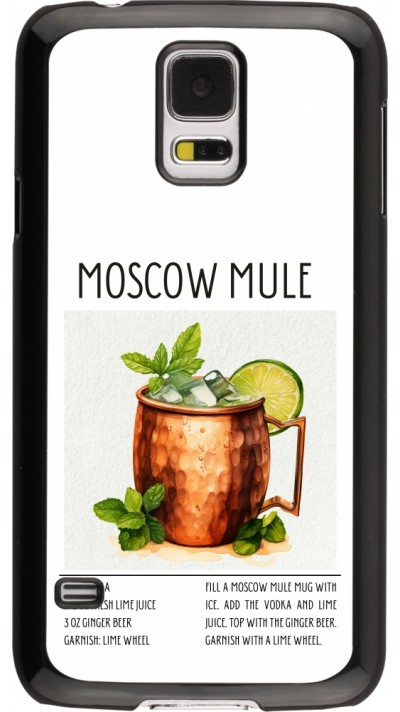 Coque Samsung Galaxy S5 - Cocktail recette Moscow Mule