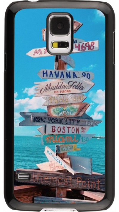 Coque Samsung Galaxy S5 - Cool Cities Directions