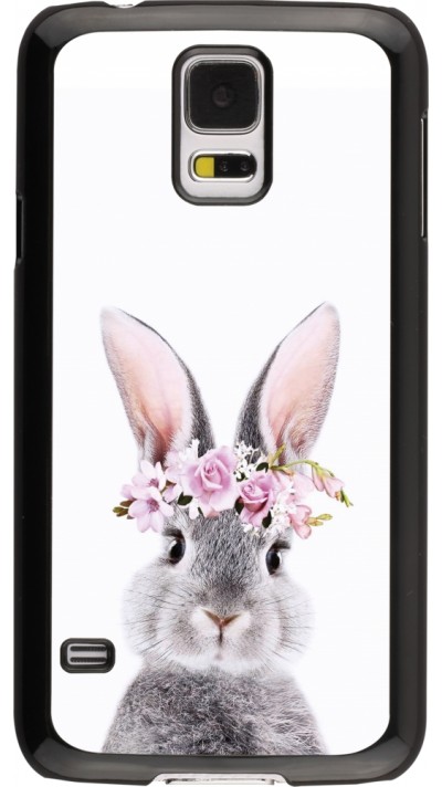 Samsung Galaxy S5 Case Hülle - Easter 2023 flower bunny