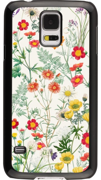 Samsung Galaxy S5 Case Hülle - Flora Botanical Wildlife