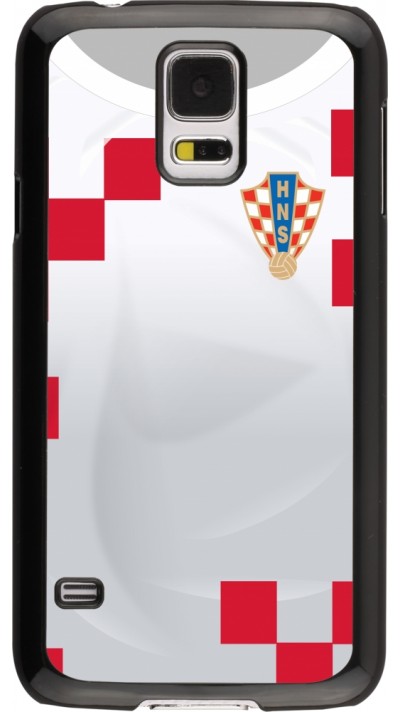 Samsung Galaxy S5 Case Hülle - Kroatien 2022 personalisierbares Fussballtrikot