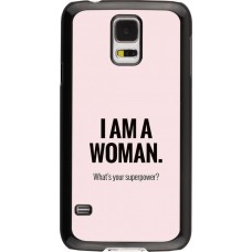 Coque Samsung Galaxy S5 - I am a woman