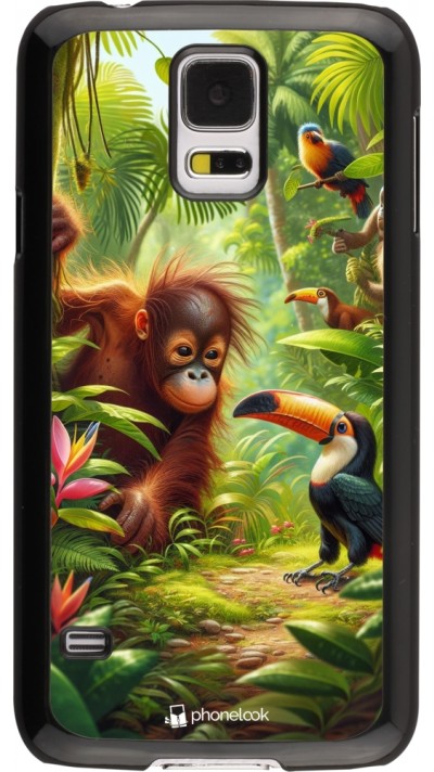 Coque Samsung Galaxy S5 - Jungle Tropicale Tayrona