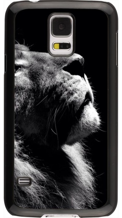 Coque Samsung Galaxy S5 - Lion looking up