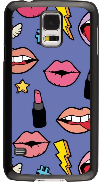 Samsung Galaxy S5 Case Hülle - Lips and lipgloss