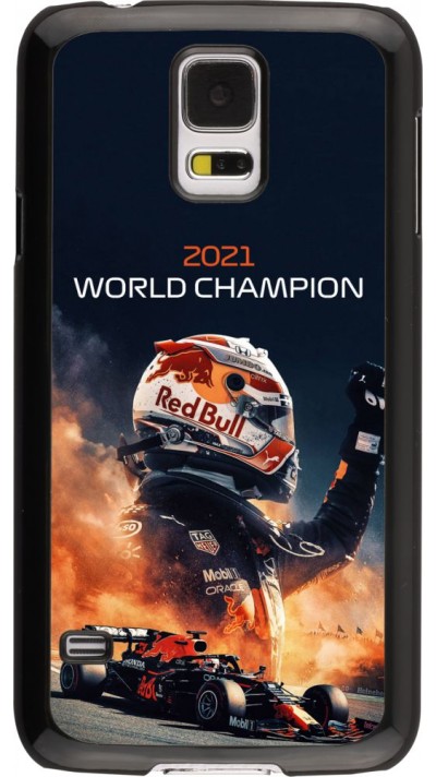 Coque Samsung Galaxy S5 - Max Verstappen 2021 World Champion