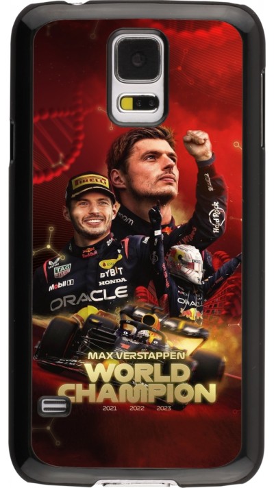 Samsung Galaxy S5 Case Hülle - Max Verstappen Champion 2023