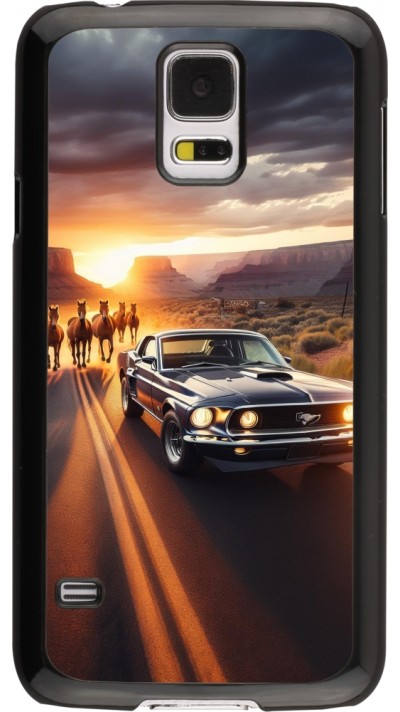 Samsung Galaxy S5 Case Hülle - Mustang 69 Grand Canyon