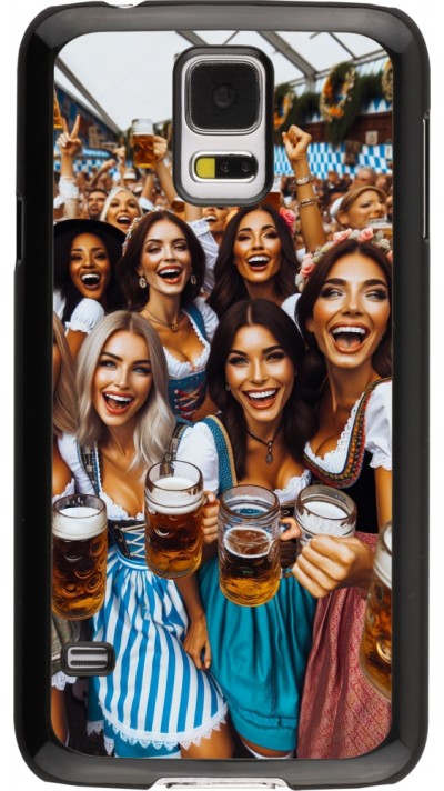 Samsung Galaxy S5 Case Hülle - Oktoberfest Frauen
