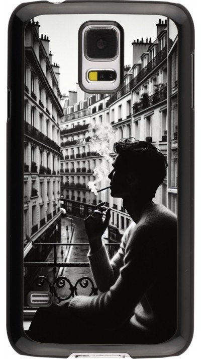 Samsung Galaxy S5 Case Hülle - Parisian Smoker