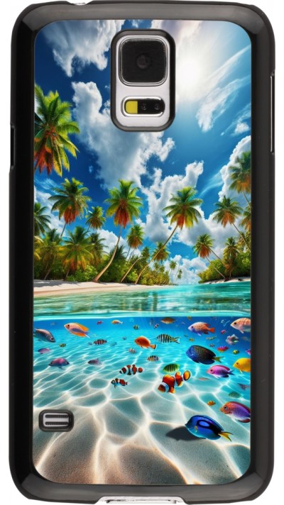 Samsung Galaxy S5 Case Hülle - Strandparadies