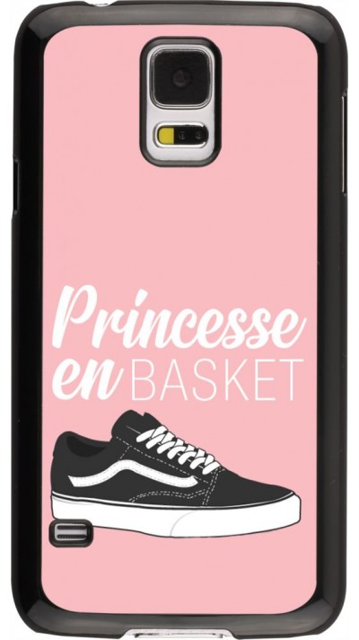 Hülle Samsung Galaxy S5 - princesse en basket