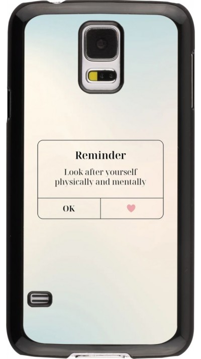 Coque Samsung Galaxy S5 - Reminder Look after yourself