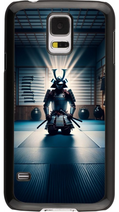 Samsung Galaxy S5 Case Hülle - Samurai im Gebet