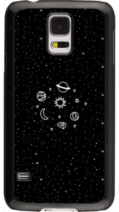 Coque Samsung Galaxy S5 - Space Doodle