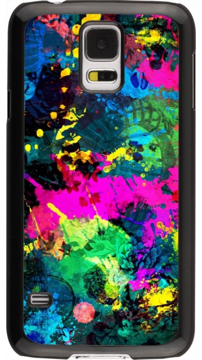 Coque Samsung Galaxy S5 - splash paint