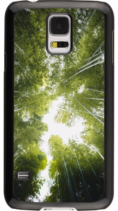 Coque Samsung Galaxy S5 - Spring 23 forest blue sky
