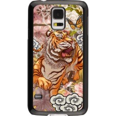 Samsung Galaxy S5 Case Hülle - Spring 23 japanese tiger