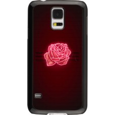 Samsung Galaxy S5 Case Hülle - Spring 23 neon rose