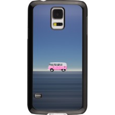 Samsung Galaxy S5 Case Hülle - Spring 23 pink bus