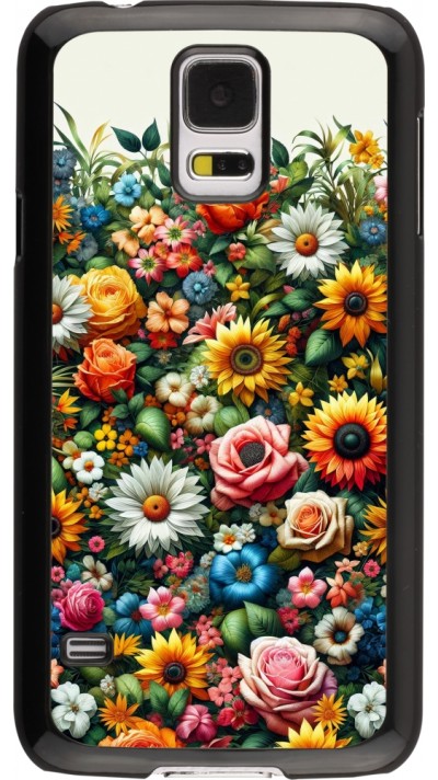 Coque Samsung Galaxy S5 - Summer Floral Pattern