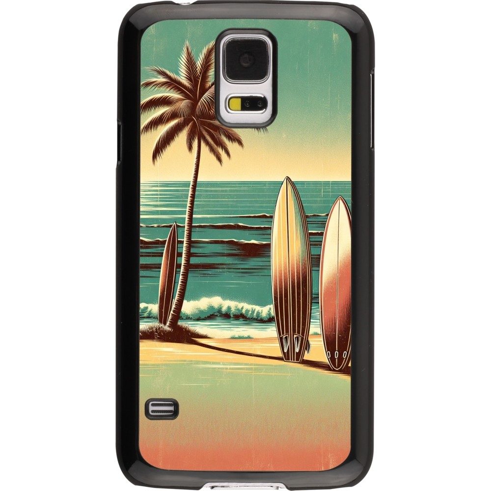 Samsung Galaxy S5 Case Hülle - Surf Paradise