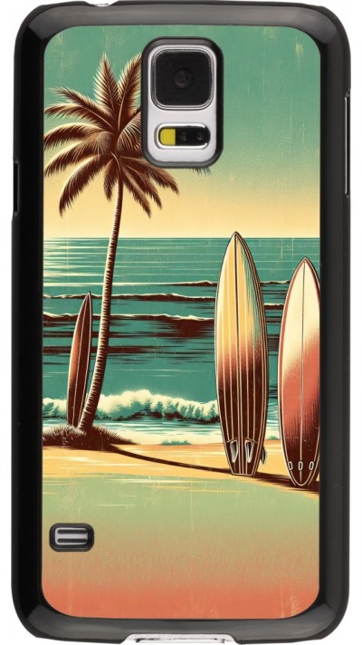 Samsung Galaxy S5 Case Hülle - Surf Paradise