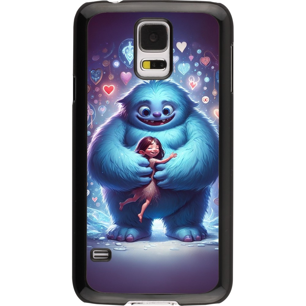 Samsung Galaxy S5 Case Hülle - Valentin 2024 Flauschige Liebe