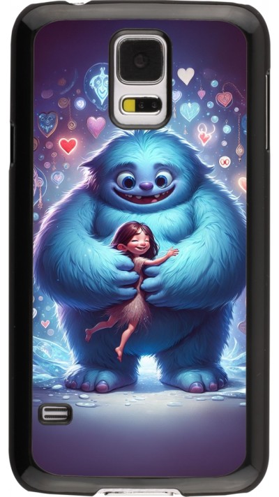 Coque Samsung Galaxy S5 - Valentine 2024 Fluffy Love