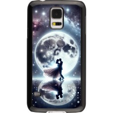 Coque Samsung Galaxy S5 - Valentine 2024 Love under the moon